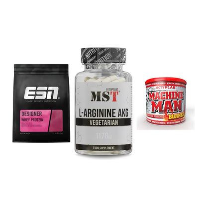 Definitionsphase-Set: ESN Designer + MST Arginin + Activlab – alle enthaltenen Artikel