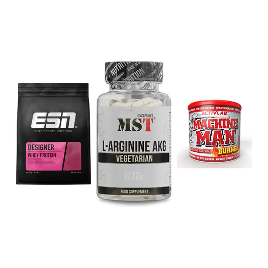 Definitionsphase-Set: ESN Designer + MST Arginin + Activlab – alle enthaltenen Artikel