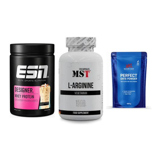 Definitionsphase-Set: ESN Designer + MST L-Arginine + XXL Nutrition – alle enthaltenen Artikel