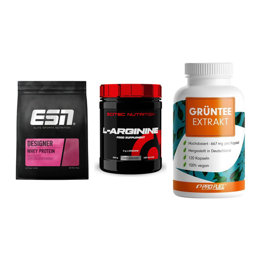 Definitionsphase-Set: ESN Designer + Scitec Arginin + ProFuel Grünte – alle enthaltenen Artikel