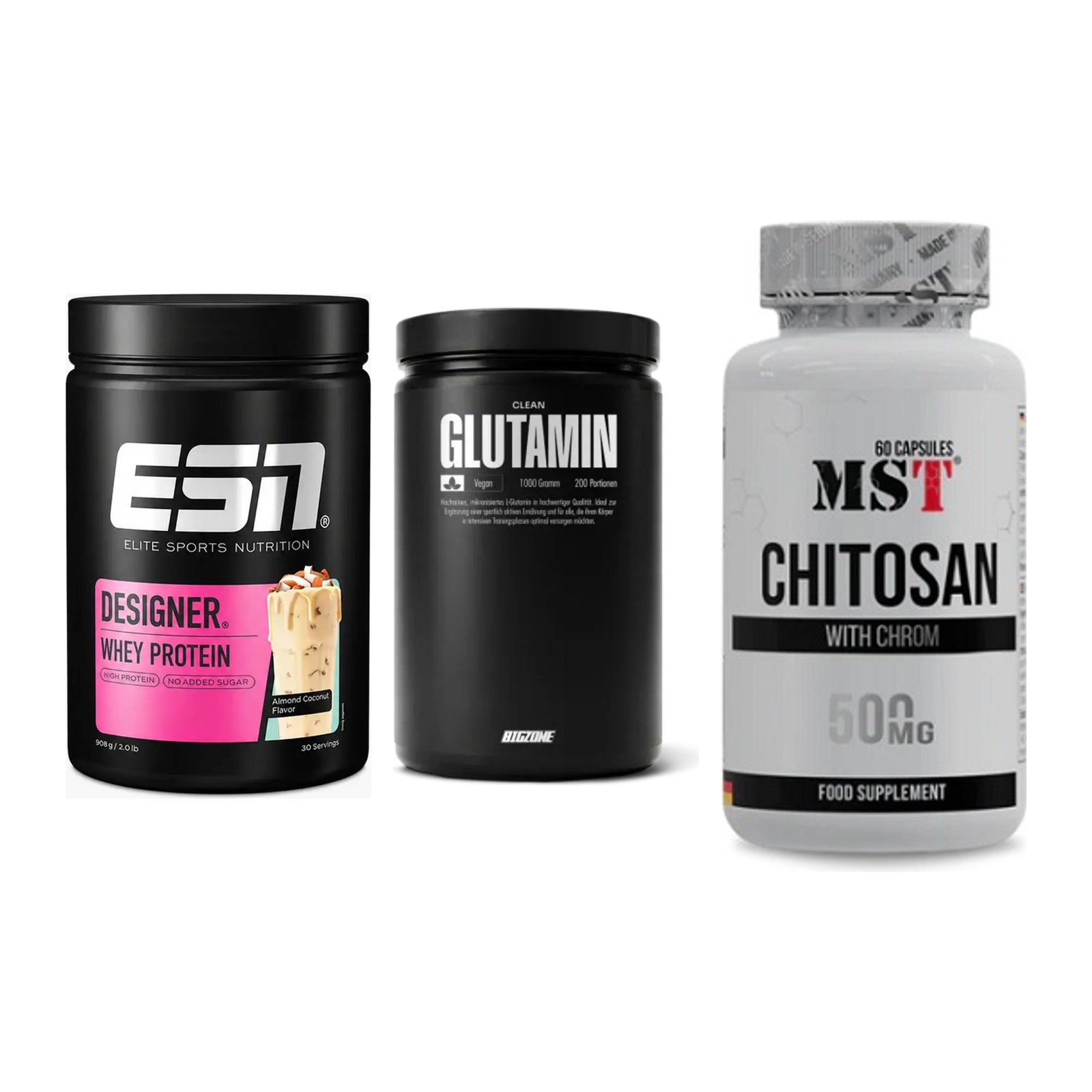 Definitionsphase-Set: ESN Designer + Big Zone + MST Chitosan – alle enthaltenen Artikel