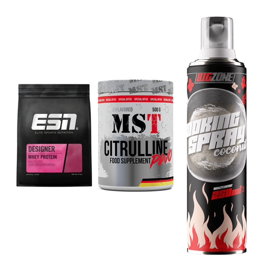 Definitionsphase-Set: ESN Designer + MST Citrulline + Big Zone – alle enthaltenen Artikel