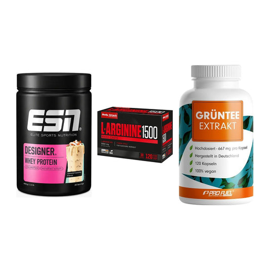 Definitionsphase-Set: ESN Designer + Body Attack + ProFuel Grünte – alle enthaltenen Artikel