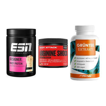 Definitionsphase-Set: ESN Designer + Body Attack + ProFuel Grünte – alle enthaltenen Artikel