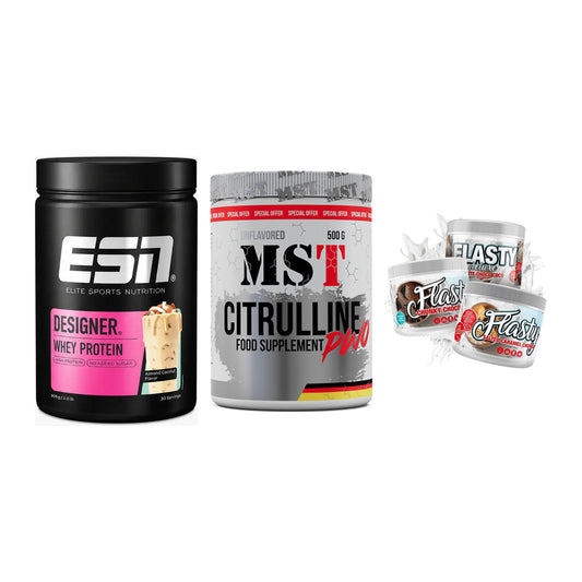 Definitionsphase-Set: ESN Designer + MST Citrulline + Sinob Flasty – alle enthaltenen Artikel