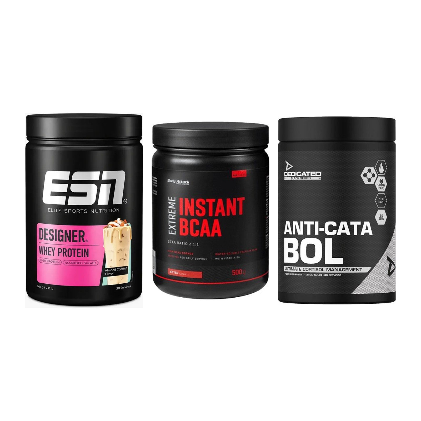 Definitionsphase-Set: ESN Designer + Body Attack + Dedicated – alle enthaltenen Artikel