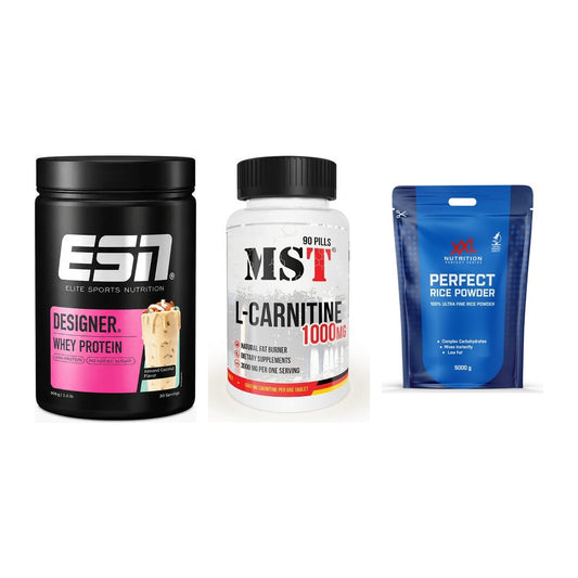 Definitionsphase-Set: ESN Designer + MST L-Carnitin + XXL Nutrition – alle enthaltenen Artikel