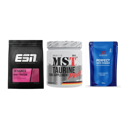 Definitionsphase-Set: ESN Designer + MST Taurine + XXL Nutrition – alle enthaltenen Artikel
