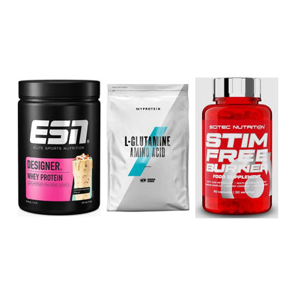 Definitionsphase-Set: ESN Designer + MyProtein + Scitec Stim – alle enthaltenen Artikel
