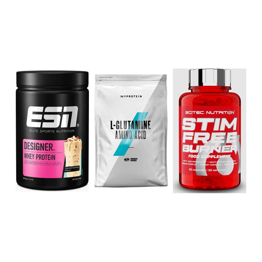 Definitionsphase-Set: ESN Designer + MyProtein + Scitec Stim – alle enthaltenen Artikel