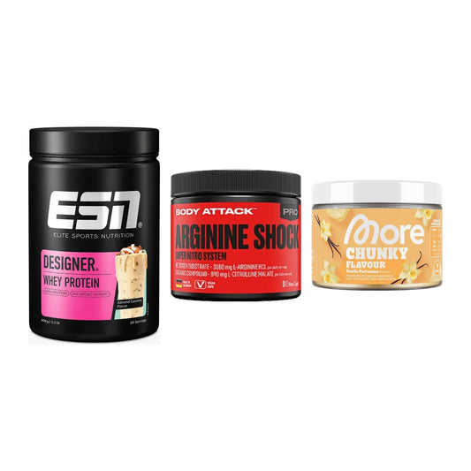 Definitionsphase-Set: ESN Designer + Body Attack + More Nutrition – alle enthaltenen Artikel