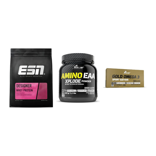 Definitionsphase-Set: ESN Designer + Olimp Amino + Olimp Omega 3 – alle enthaltenen Artikel