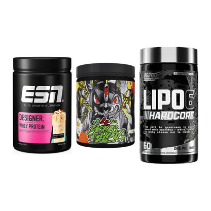 Definitionsphase-Set: ESN Designer + BPS-Pharma + Nutrex Lipo 6 – alle enthaltenen Artikel