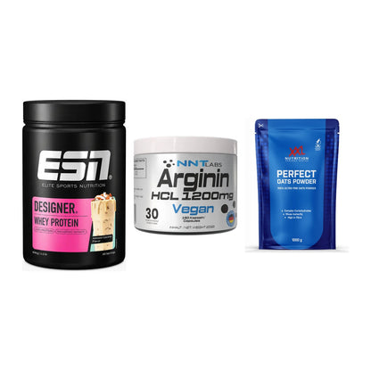 Definitionsphase-Set: ESN Designer + NNT Arginin + XXL Nutrition – alle enthaltenen Artikel