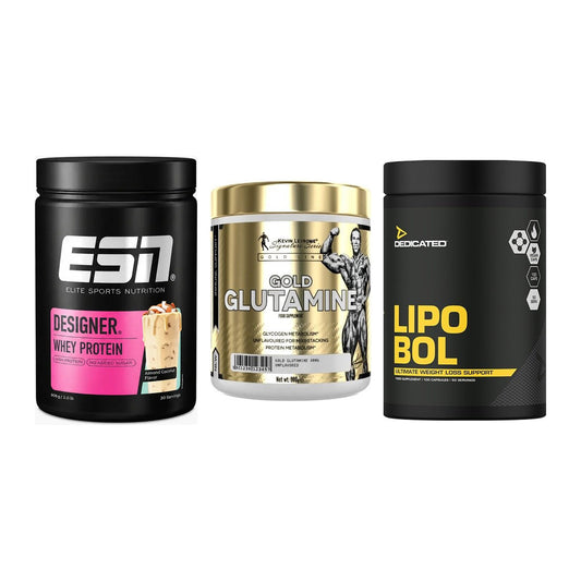 Definitionsphase-Set: ESN Designer + Kevin Levrone + Dedicated – alle enthaltenen Artikel