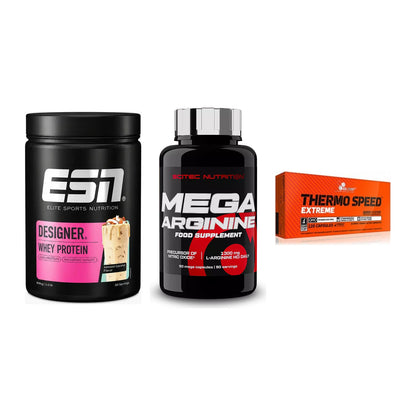 Definitionsphase-Set: ESN Designer + Scitec Mega + Olimp Thermo – alle enthaltenen Artikel