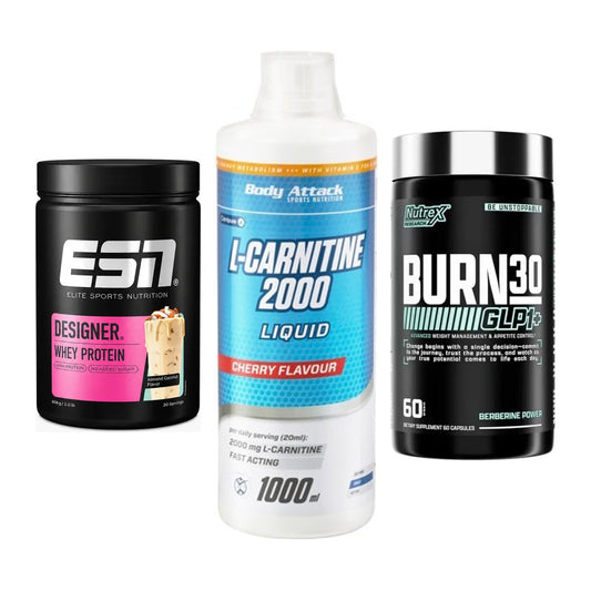Definitionsphase-Set: ESN Designer + Body Attack + Nutrex Burn 30 – alle enthaltenen Artikel