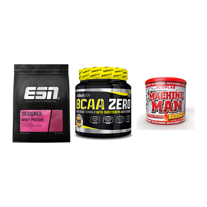 Definitionsphase-Set: ESN Designer + BioTech BCAA + Activlab – alle enthaltenen Artikel