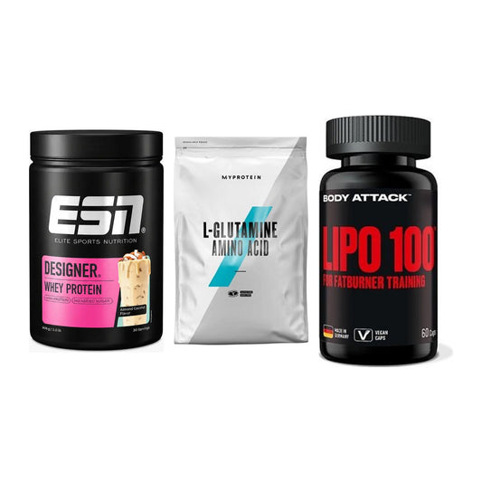 Definitionsphase-Set: ESN Designer + MyProtein + Body Attack – alle enthaltenen Artikel