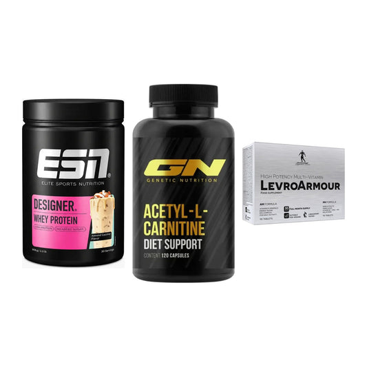 Definitionsphase-Set: ESN Designer + GN Acetyl + Kevin Levrone – alle enthaltenen Artikel