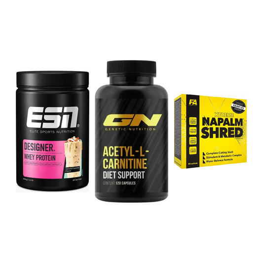 Definitionsphase-Set: ESN Designer + GN Acetyl + FA Nutrition – alle enthaltenen Artikel