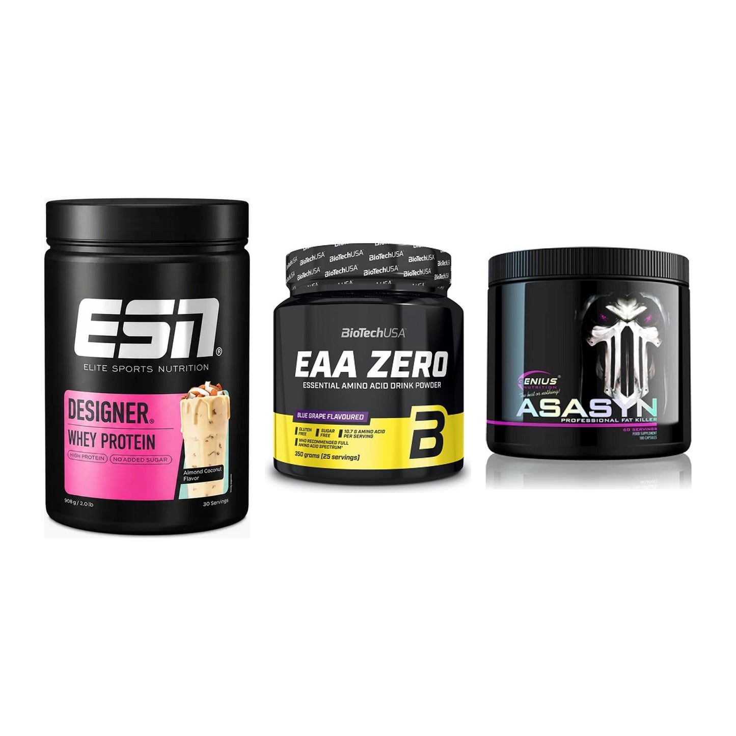 Definitionsphase-Set: ESN Designer + BioTech EAA + Genius Nutriti – alle enthaltenen Artikel
