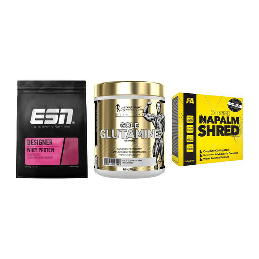 Definitionsphase-Set: ESN Designer + Kevin Levrone + FA Nutrition – alle enthaltenen Artikel