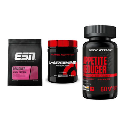 Definitionsphase-Set: ESN Designer + Scitec Arginin + Body Attack – alle enthaltenen Artikel