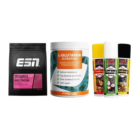 Definitionsphase-Set: ESN Designer + ProFuel Glutam + XXL Nutrition – alle enthaltenen Artikel