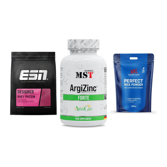 Definitionsphase-Set: ESN Designer + MST ArgiZinc + XXL Nutrition – alle enthaltenen Artikel
