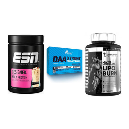 Definitionsphase-Set: ESN Designer + Olimp DAA + Kevin Levrone – alle enthaltenen Artikel
