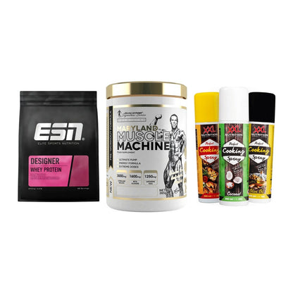 Definitionsphase-Set: ESN Designer + Kevin Levrone + XXL Nutrition – alle enthaltenen Artikel