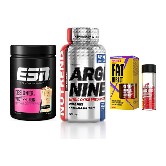 Definitionsphase-Set: ESN Designer + Nutrend Argini + Nutrend Fat – alle enthaltenen Artikel