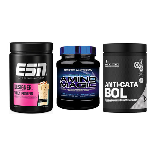 Definitionsphase-Set: ESN Designer + Scitec Amino + Dedicated – alle enthaltenen Artikel