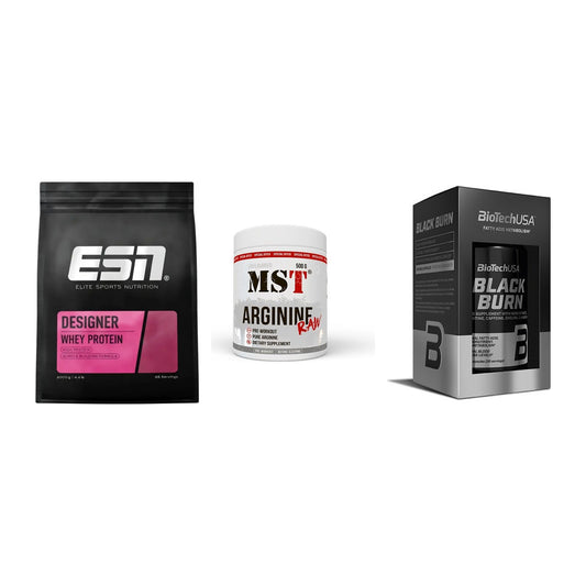 Definitionsphase-Set: ESN Designer + MST Arginine + BioTech Black – alle enthaltenen Artikel