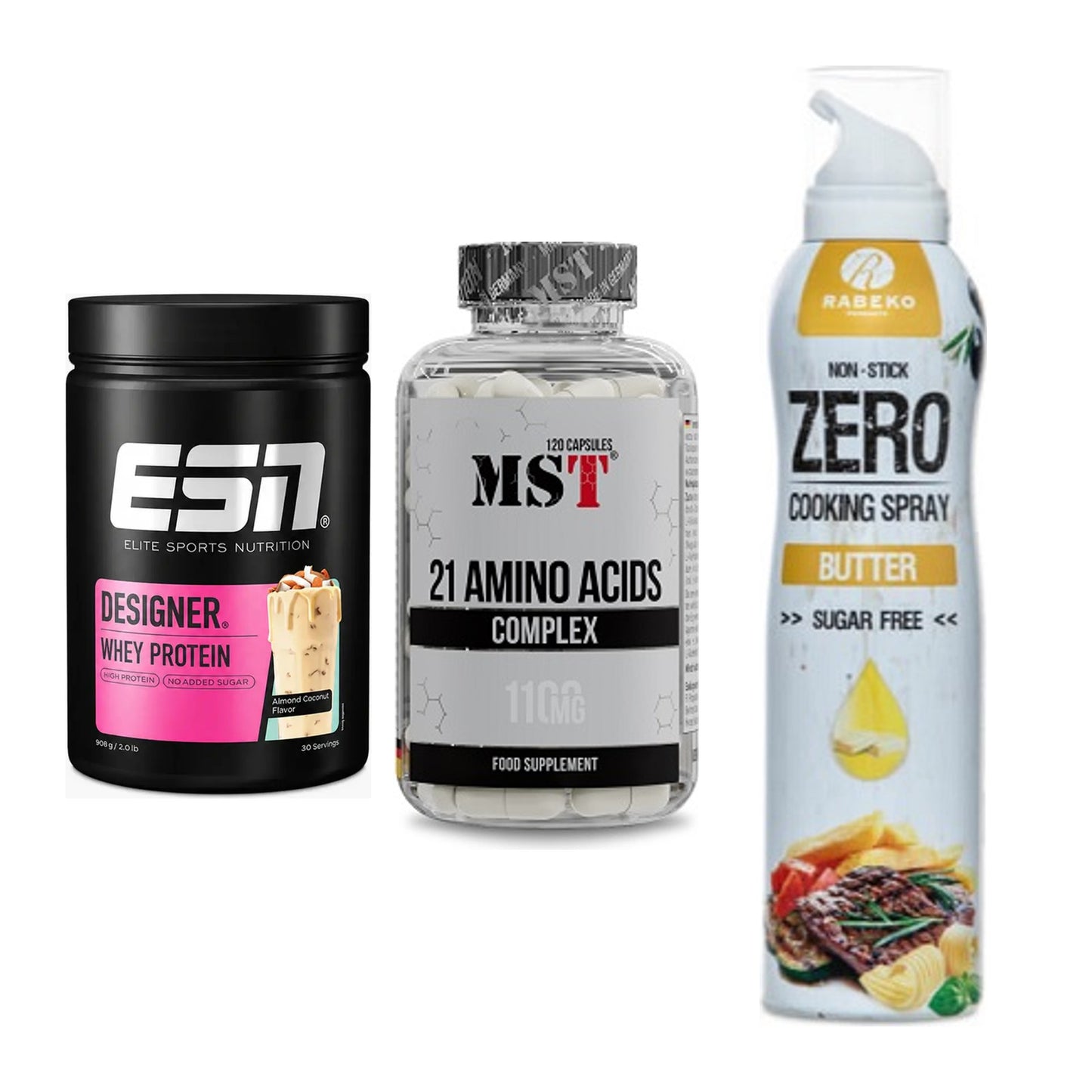 Definitionsphase-Set: ESN Designer + MST 21 Amino + Rabeko Zero – alle enthaltenen Artikel