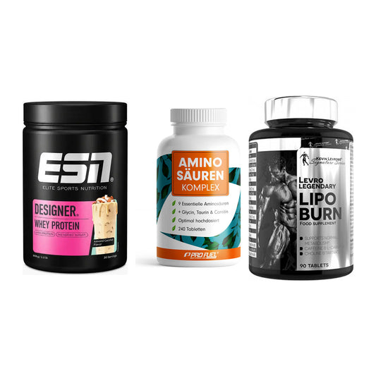Definitionsphase-Set: ESN Designer + ProFuel Aminos + Kevin Levrone – alle enthaltenen Artikel