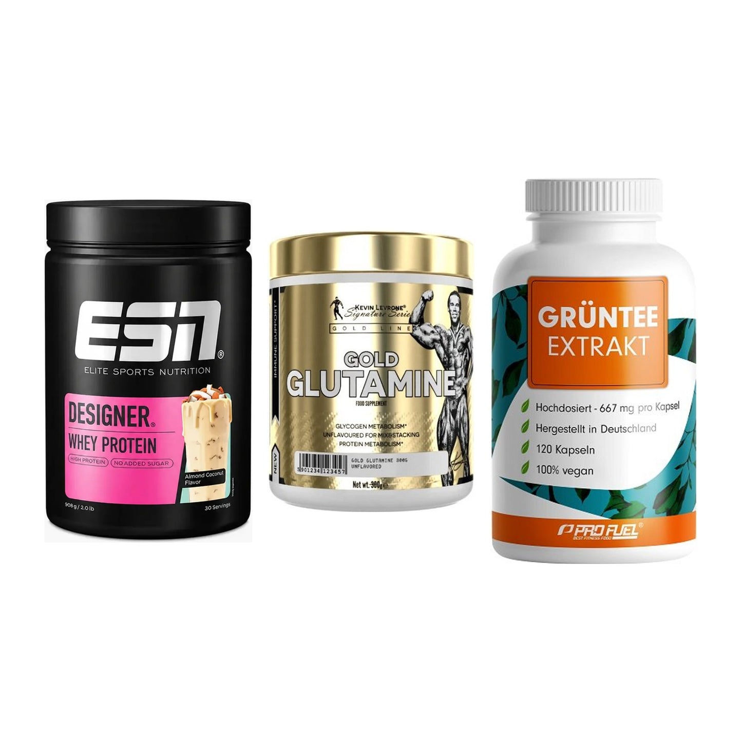 Definitionsphase-Set: ESN Designer + Kevin Levrone + ProFuel Grünte – alle enthaltenen Artikel