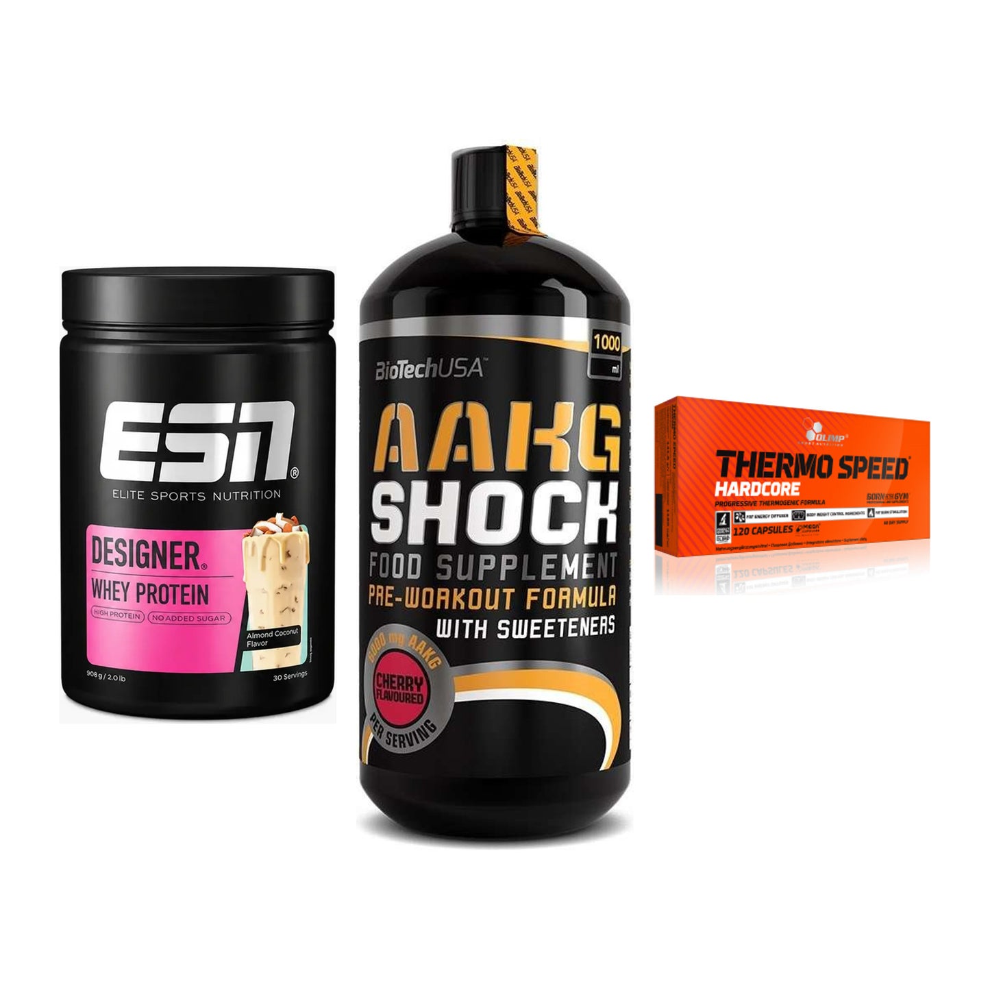 Definitionsphase-Set: ESN Designer + BioTech AAKG + Olimp Thermo – alle enthaltenen Artikel