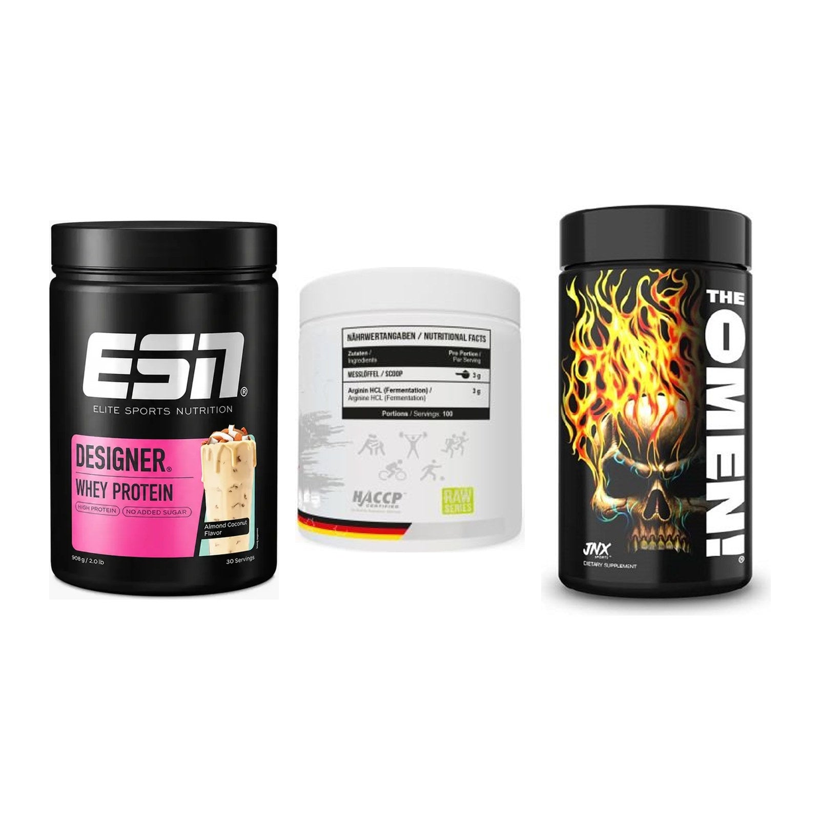 Definitionsphase-Set: ESN Designer + MST Arginine + JNX Sports – alle enthaltenen Artikel