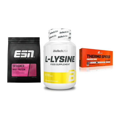 Definitionsphase-Set: ESN Designer + BioTech L-Lysi + Olimp Thermo – alle enthaltenen Artikel