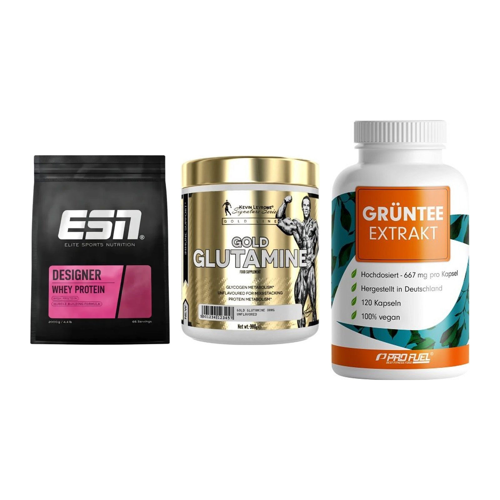 Definitionsphase-Set: ESN Designer + Kevin Levrone + ProFuel Grünte – alle enthaltenen Artikel