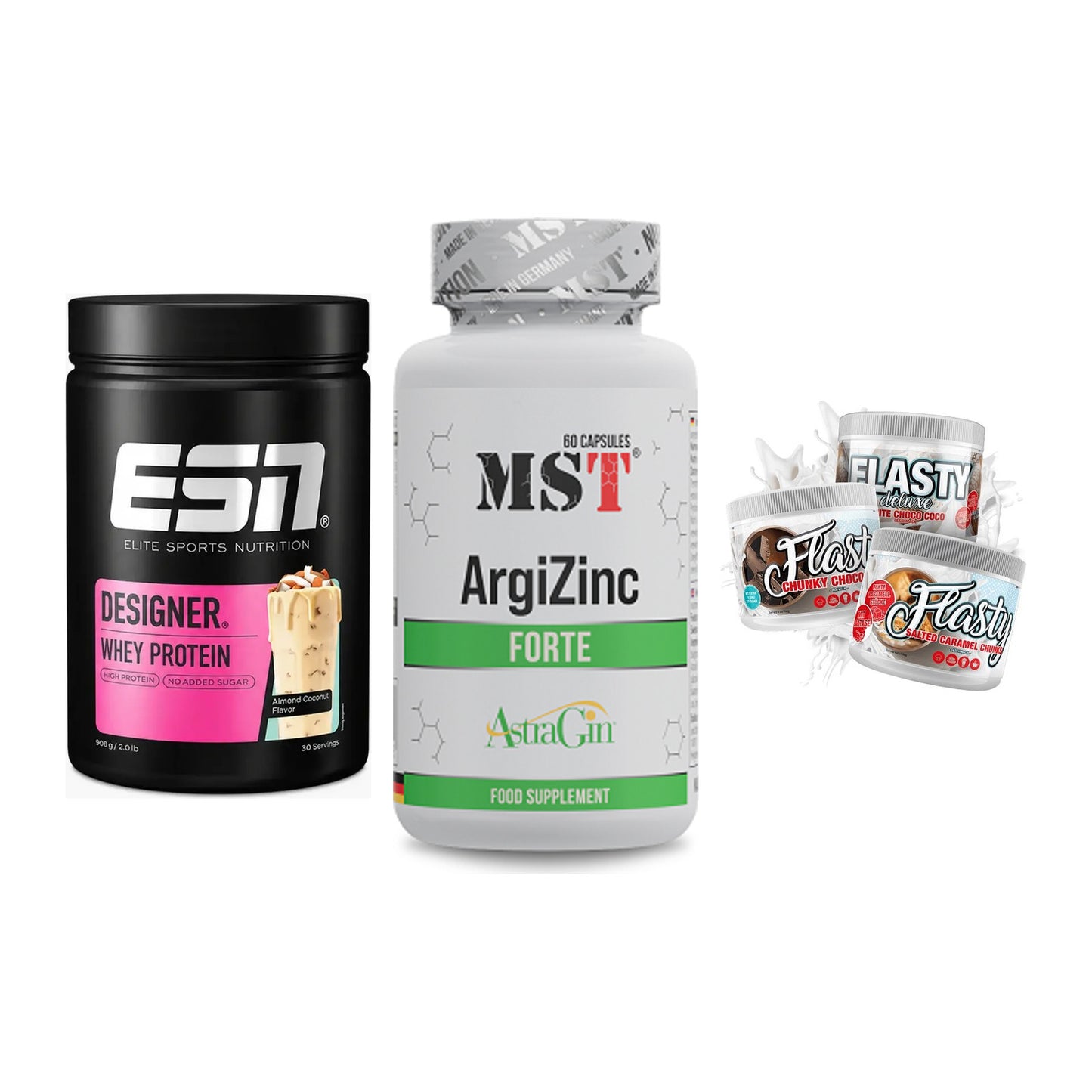 Definitionsphase-Set: ESN Designer + MST ArgiZinc + Sinob Flasty – alle enthaltenen Artikel