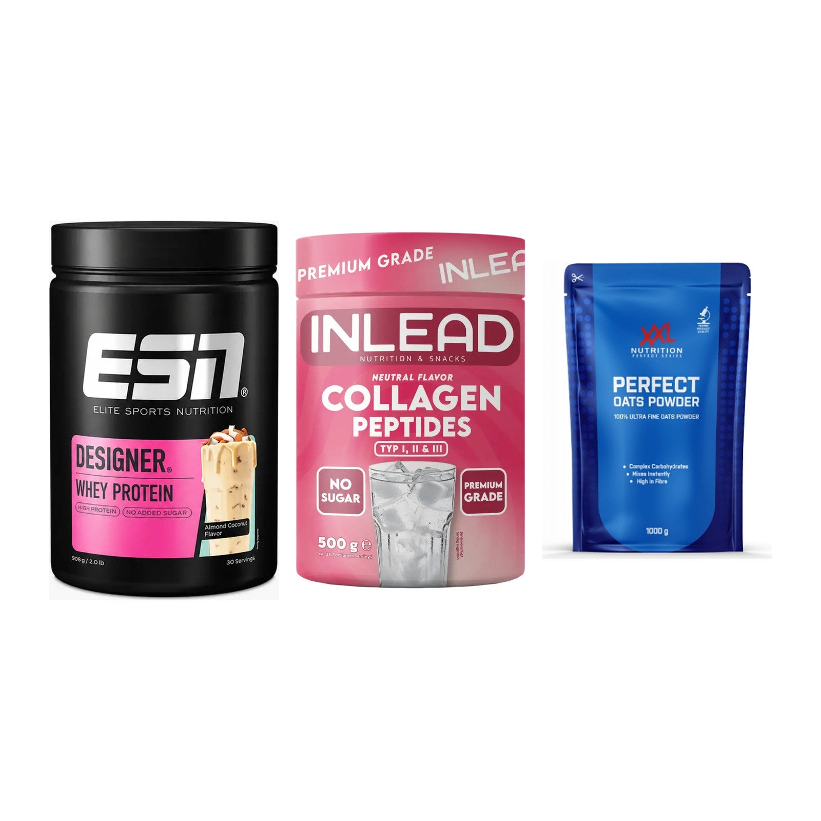Definitionsphase-Set: ESN Designer + INLEAD Collage + XXL Nutrition – alle enthaltenen Artikel