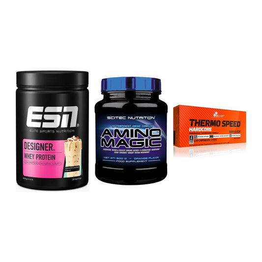 Definitionsphase-Set: ESN Designer + Scitec Amino + Olimp Thermo – alle enthaltenen Artikel