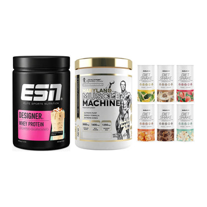 Definitionsphase-Set: ESN Designer + Kevin Levrone + BioTech Diet – alle enthaltenen Artikel