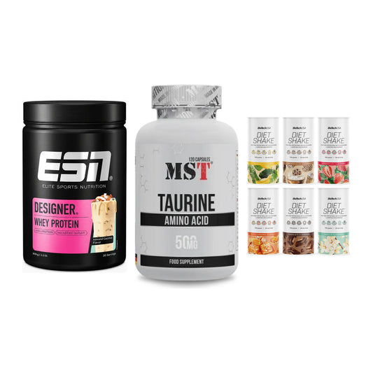 Definitionsphase-Set: ESN Designer + MST Taurine + BioTech Diet – alle enthaltenen Artikel
