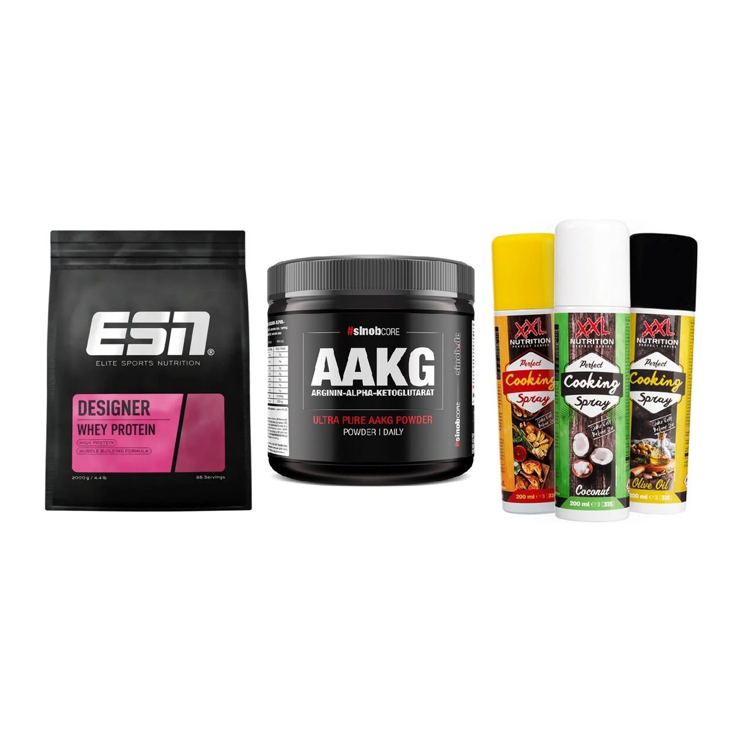 Definitionsphase-Set: ESN Designer + Sinob Core + XXL Nutrition – alle enthaltenen Artikel