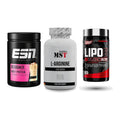 Definitionsphase-Set: ESN Designer + MST L-Arginine + Nutrex Lipo 6 – alle enthaltenen Artikel
