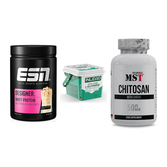 Definitionsphase-Set: ESN Designer + INLEAD L-Gluta + MST Chitosan – alle enthaltenen Artikel